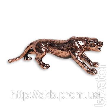 Figurine Leopard pomegrana 40cm - a symbol of courage 