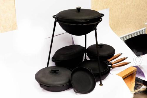 The cast-iron cauldron. Buy cheap, cod. 