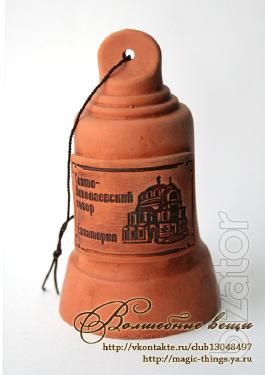 The Souvenirs. Ceramic bells, magnets, plates with the sights of Yalta and other cities. Perhaps fabricated. for individual orders 