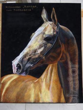 Paintings of animals in order 