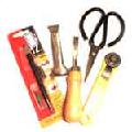 Tools and materials for working with leather