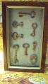 Decorative wooden key holders 