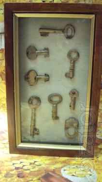 Decorative wooden key holders 