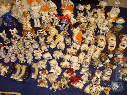 Souvenir porcelain handmade toys 