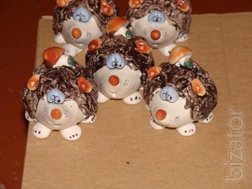 Souvenir porcelain handmade toys 