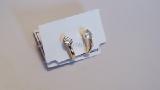 Gold earrings, classic!!! 