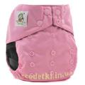 Reusable Coolababy diapers with a double row of buttons 