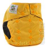 Reusable Coolababy diapers with a double row of buttons 