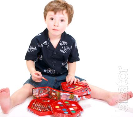 Set for children's creativity - 46 items, in the range 