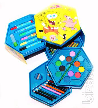 Set for children's creativity - 46 items, in the range 
