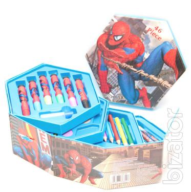 Set for children's creativity - 46 items, in the range 