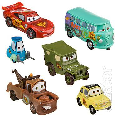 Branded cars and sets "Cars" Disney - in stock 