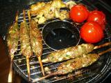 Fryer Gas Grill. Enameled. 