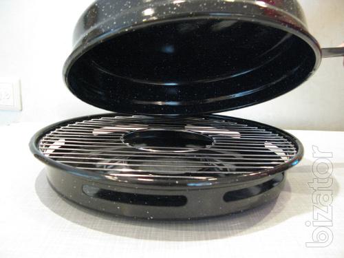 Fryer Gas Grill. Enameled. 