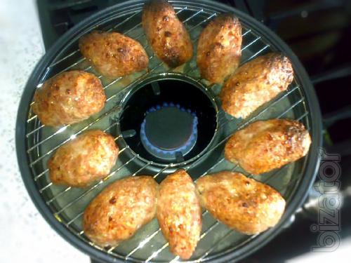 Fryer Gas Grill. Enameled. 
