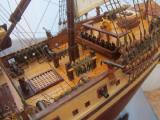 Model sailing ship, the author's work. 