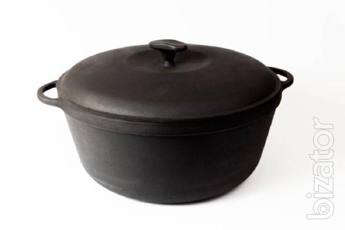 Cast iron pan Dnepropetrovsk plant Seaton. The correct price. Retail 