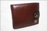 Mens brown leather wallet