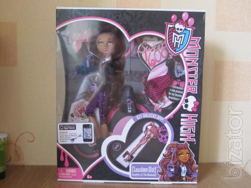 Doll Monster High Sweet 1600 Clawdeen Wolf in stock 