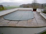 The cover for fiberglass and composite pools 
