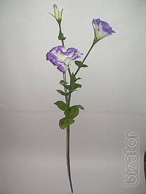 Artificial flowers - Lisianthus. 