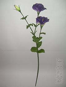 Artificial flowers - Lisianthus. 
