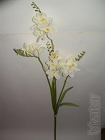 Freesia. Artificial flowers 