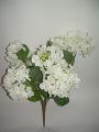 Artificial hydrangea. Flowers 