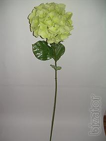 Artificial hydrangea. Flowers 