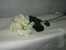 Artificial hydrangea. Flowers 