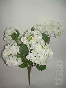 Artificial hydrangea. Flowers 