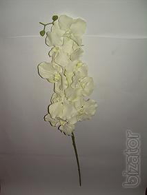 The orchids. Artificial flowers 