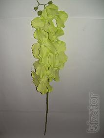 The orchids. Artificial flowers 