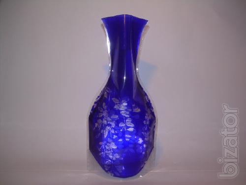 Plastic vases 