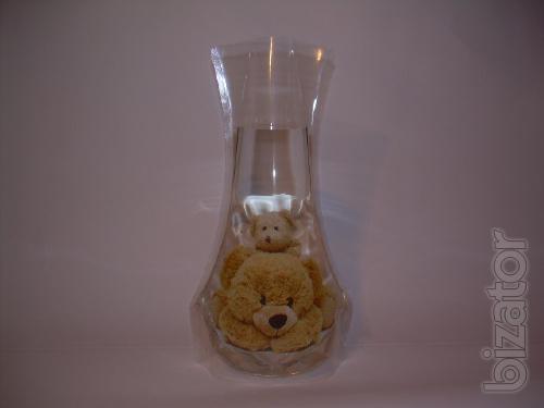 Plastic vases 