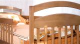 Beautiful pink bunk bed from select alder 