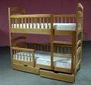Beautiful pink bunk bed from select alder 