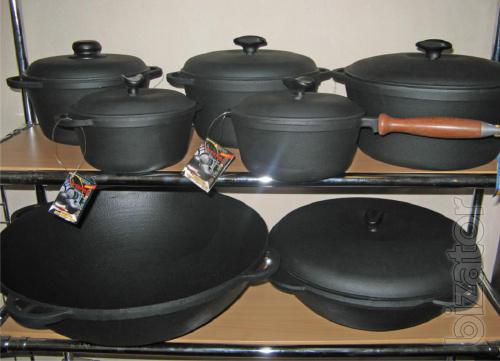 The cast-iron cauldron. To buy cheap. Cod 
