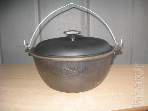 The cast-iron cauldron. To buy cheap. Cod 