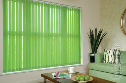 Vertical fabric blinds 