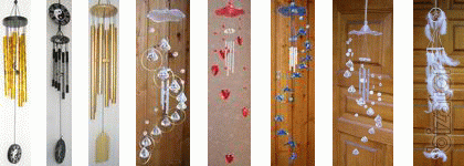 The music of the wind, dream catchers, utracki in the range 