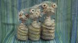 Wooden figurines, handmade 