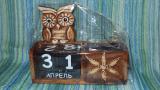 Wooden figurines, handmade 
