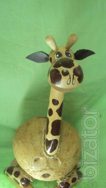 Wooden figurines, handmade 
