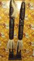 Figurine wooden Maori 