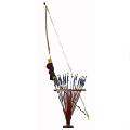 Bow with decorative arrows length 120cm