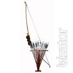 Bow with decorative arrows length 120cm 