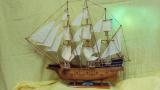 Sailboat wooden souvenir 