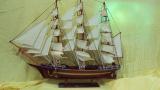 Sailboat wooden souvenir 