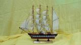 Sailboat wooden souvenir 